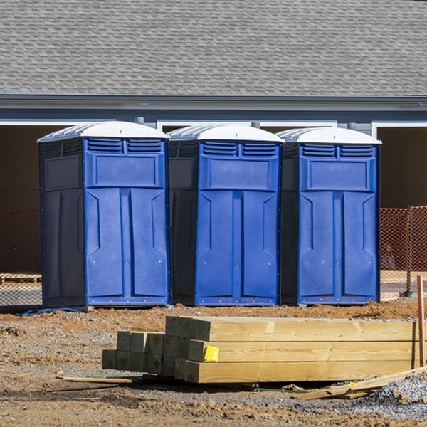 what is the cost difference between standard and deluxe porta potty rentals in Abingdon